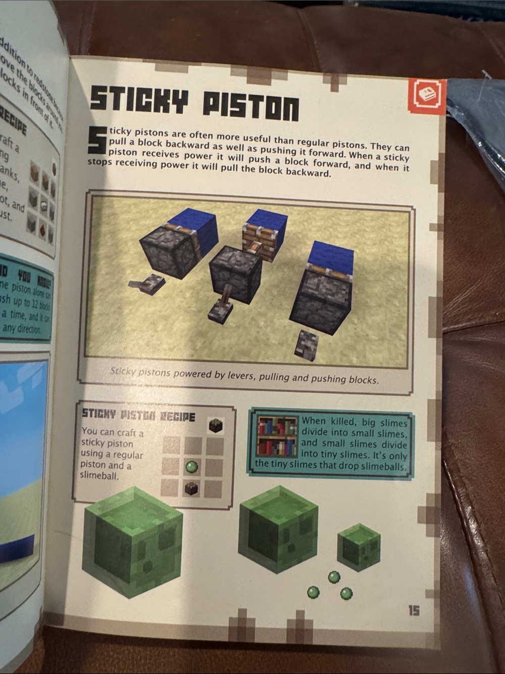 Redstone Handbook - Brown & Yellow - Picture 2 of 4